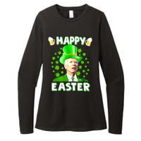 Funny Joe Biden St Patricks Day Happy 4th Of Easter Womens CVC Long Sleeve Shirt