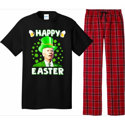 Funny Joe Biden St Patricks Day Happy 4th Of Easter Pajama Set