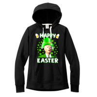 Funny Joe Biden St Patricks Day Happy 4th Of Easter Women's Fleece Hoodie