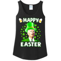 Funny Joe Biden St Patricks Day Happy 4th Of Easter Ladies Essential Tank