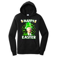 Funny Joe Biden St Patricks Day Happy 4th Of Easter Women's Pullover Hoodie