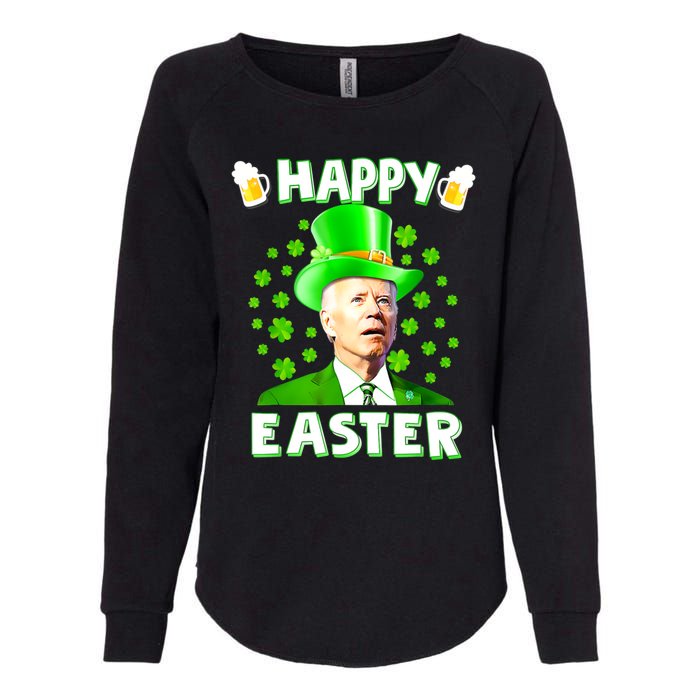 Funny Joe Biden St Patricks Day Happy 4th Of Easter Womens California Wash Sweatshirt