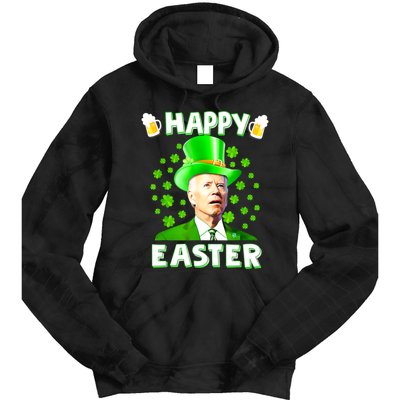 Funny Joe Biden St Patricks Day Happy 4th Of Easter Tie Dye Hoodie