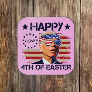 Funny Joe Biden 4th Of July Gifts Happy Halloween Firework Coaster