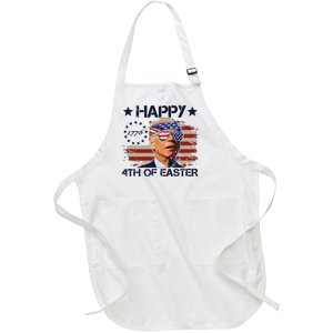 Funny Joe Biden 4th Of July Gifts Happy Halloween Firework Full-Length Apron With Pockets