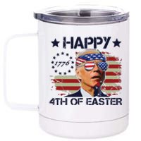 Funny Joe Biden 4th Of July Gifts Happy Halloween Firework 12 oz Stainless Steel Tumbler Cup