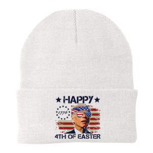 Funny Joe Biden 4th Of July Gifts Happy Halloween Firework Knit Cap Winter Beanie