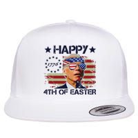 Funny Joe Biden 4th Of July Gifts Happy Halloween Firework Flat Bill Trucker Hat