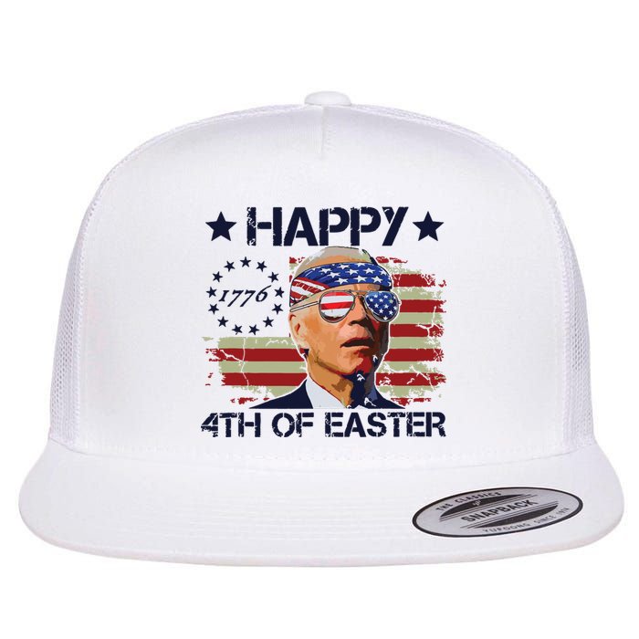 Funny Joe Biden 4th Of July Gifts Happy Halloween Firework Flat Bill Trucker Hat