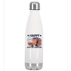 Funny Joe Biden 4th Of July Gifts Happy Halloween Firework Stainless Steel Insulated Water Bottle