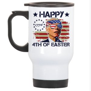 Funny Joe Biden 4th Of July Gifts Happy Halloween Firework Stainless Steel Travel Mug