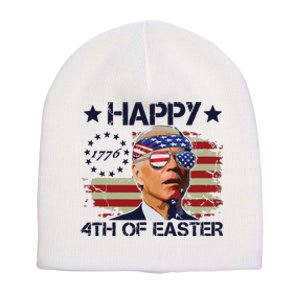 Funny Joe Biden 4th Of July Gifts Happy Halloween Firework Short Acrylic Beanie