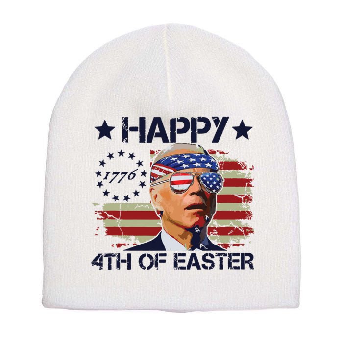 Funny Joe Biden 4th Of July Gifts Happy Halloween Firework Short Acrylic Beanie