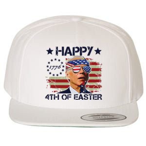 Funny Joe Biden 4th Of July Gifts Happy Halloween Firework Wool Snapback Cap