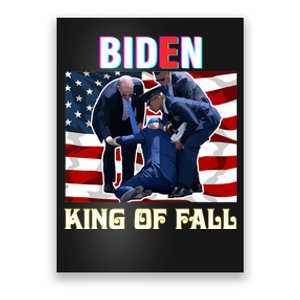 Funny Joe Biden King Of Fall Anti Biden Poster