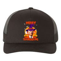 Funny Joe Biden Merry Thanksgiving Confused Happy Halloween Yupoong Adult 5-Panel Trucker Hat