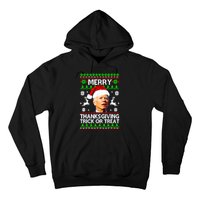 Funny Joe Biden Merry Thanksgiving Trick Or Treat Hoodie