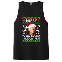 Funny Joe Biden Merry Thanksgiving Trick Or Treat PosiCharge Competitor Tank