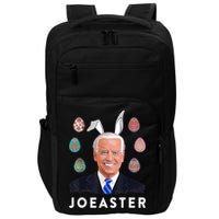 Funny Joe Biden Easter Bunny Eggs Pun Impact Tech Backpack