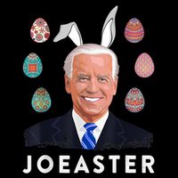 Funny Joe Biden Easter Bunny Eggs Pun Impact Tech Backpack