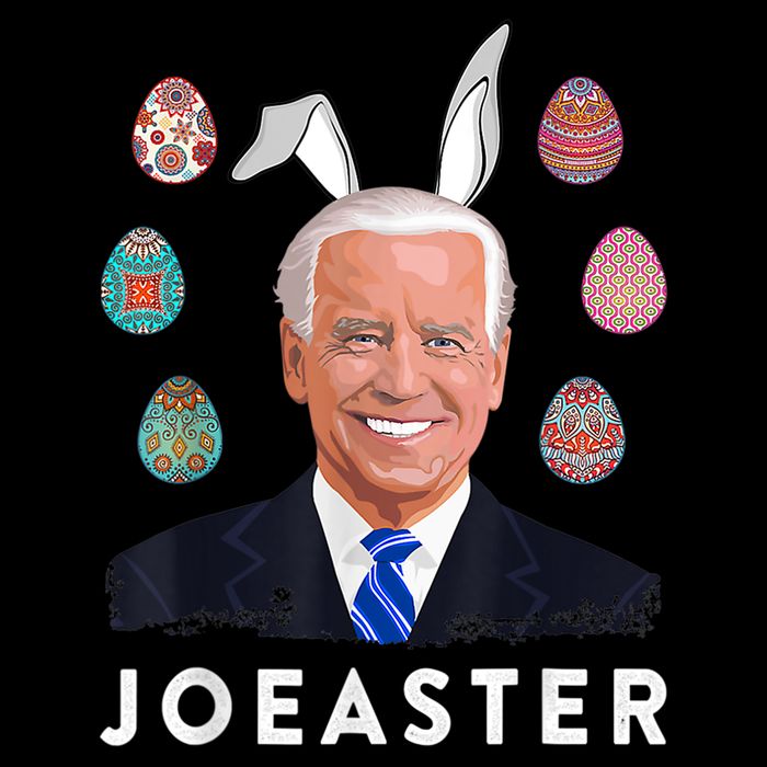 Funny Joe Biden Easter Bunny Eggs Pun Impact Tech Backpack