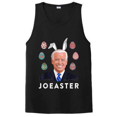Funny Joe Biden Easter Bunny Eggs Pun PosiCharge Competitor Tank