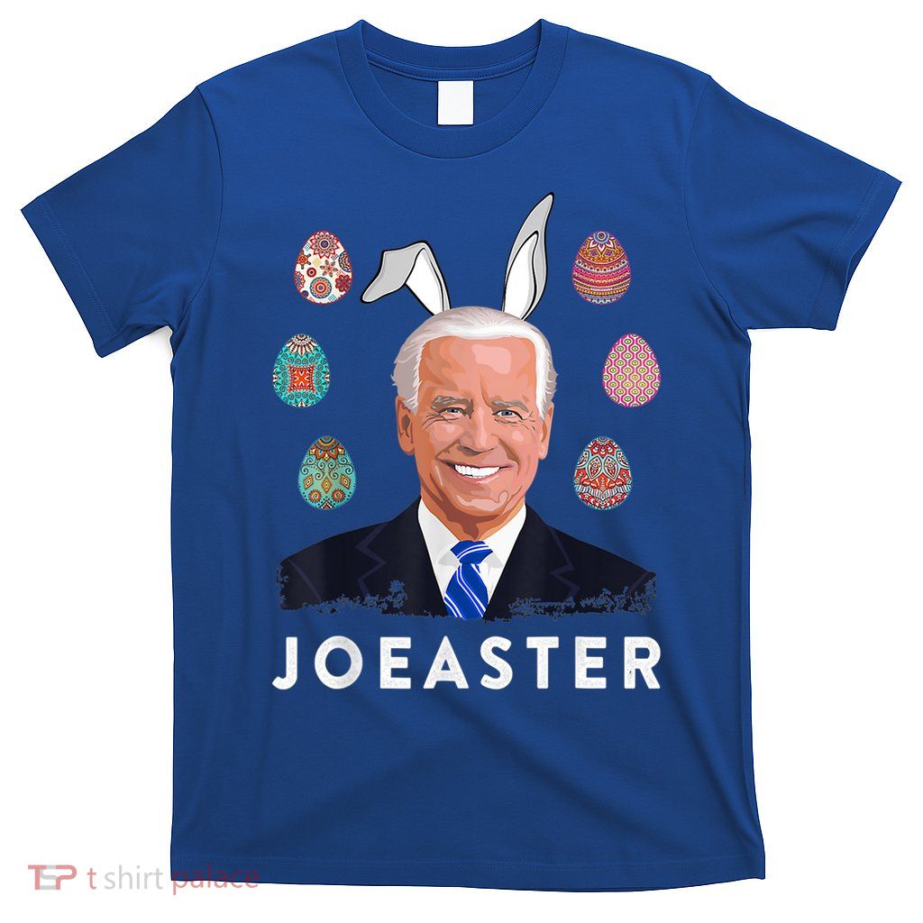 Funny Joe Biden Easter Bunny Eggs Pun T-Shirt