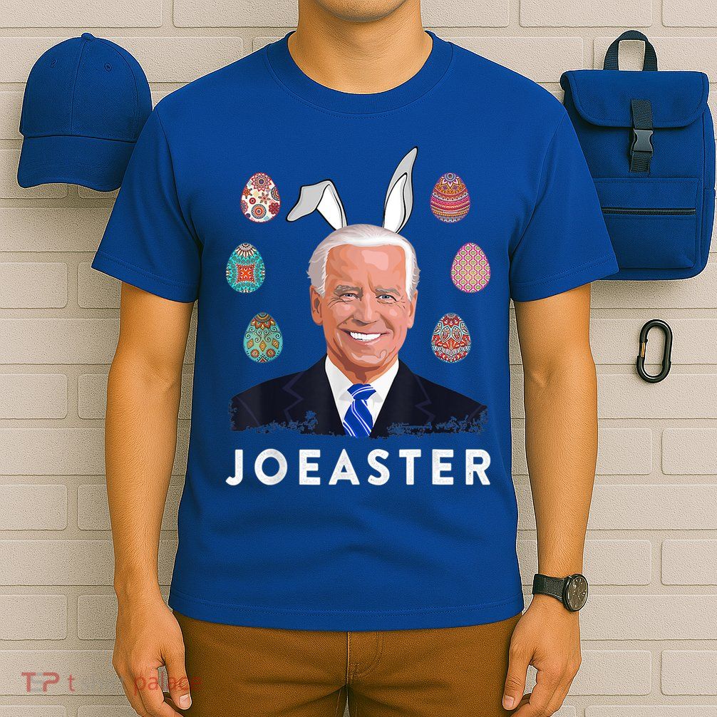 Funny Joe Biden Easter Bunny Eggs Pun T-Shirt