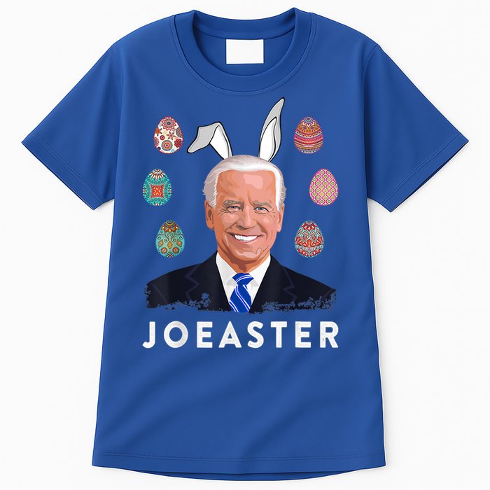 Funny Joe Biden Easter Bunny Eggs Pun Tall T-Shirt
