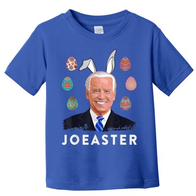 Funny Joe Biden Easter Bunny Eggs Pun Toddler T-Shirt