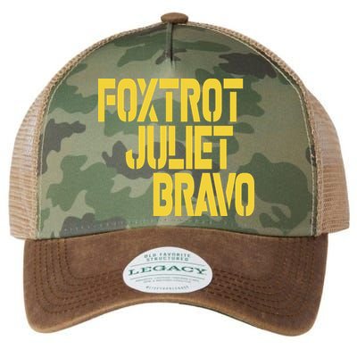 Foxtrot Juliet Bravo Legacy Tie Dye Trucker Hat