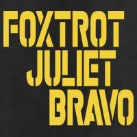 Foxtrot Juliet Bravo 7 Panel Mesh Trucker Snapback Hat