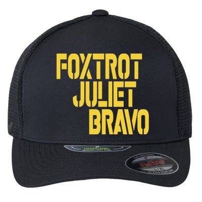 Foxtrot Juliet Bravo Flexfit Unipanel Trucker Cap