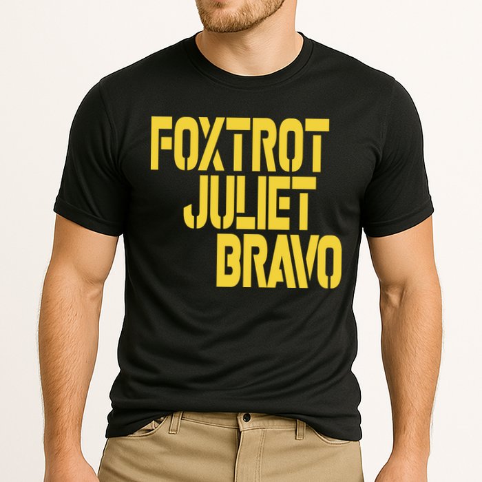 Foxtrot Juliet Bravo Cooling Performance Crew T-Shirt