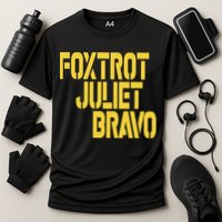 Foxtrot Juliet Bravo Cooling Performance Crew T-Shirt