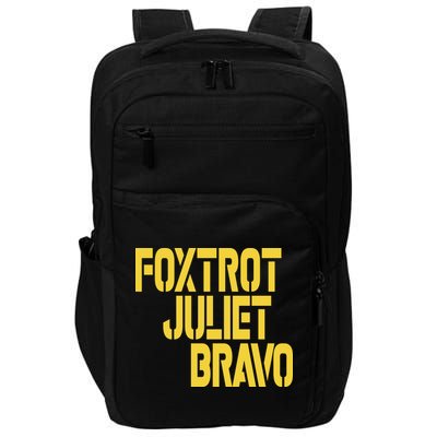Foxtrot Juliet Bravo Impact Tech Backpack