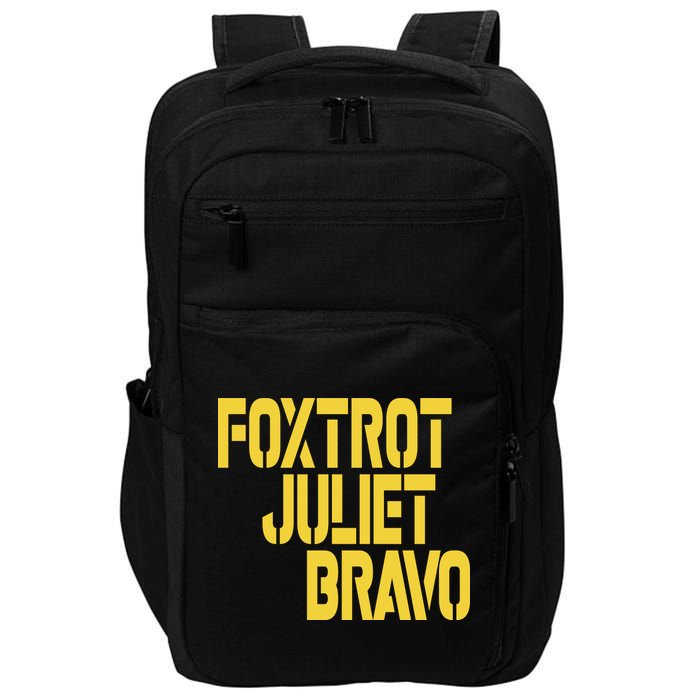 Foxtrot Juliet Bravo Impact Tech Backpack