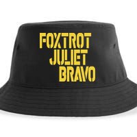 Foxtrot Juliet Bravo Sustainable Bucket Hat