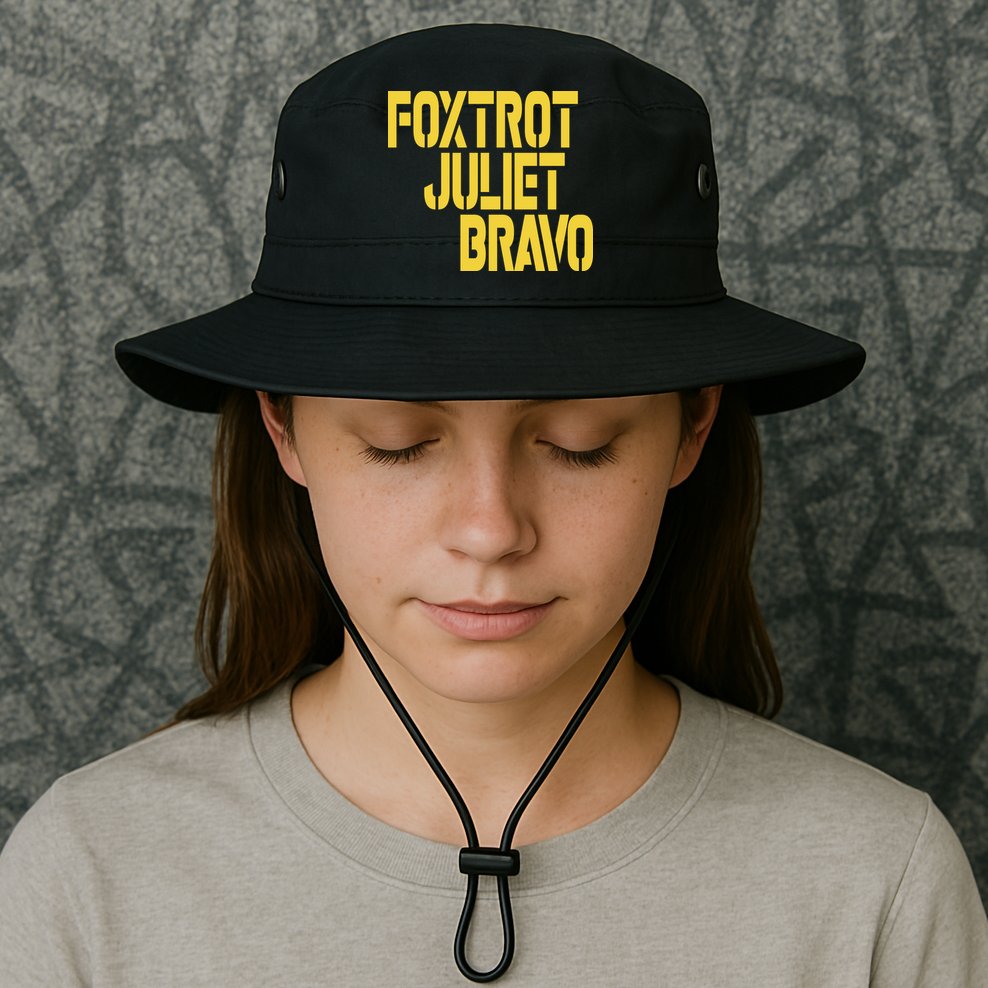 Foxtrot Juliet Bravo Bucket Hat