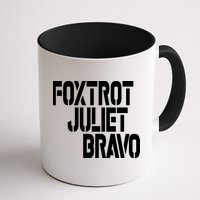 Foxtrot Juliet Bravo Mug