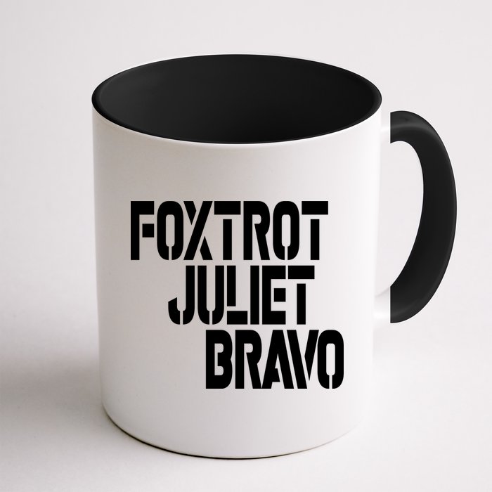 Foxtrot Juliet Bravo Mug
