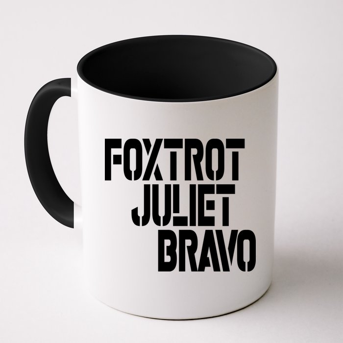 Foxtrot Juliet Bravo Mug