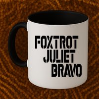 Foxtrot Juliet Bravo Mug