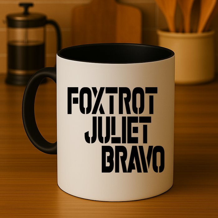 Foxtrot Juliet Bravo Mug
