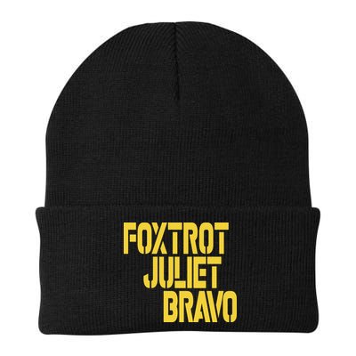 Foxtrot Juliet Bravo Beanie