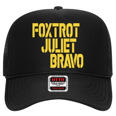 Foxtrot Juliet Bravo Trucker Hat