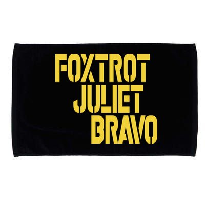 Foxtrot Juliet Bravo Microfiber Hand Towel