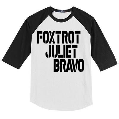 Foxtrot Juliet Bravo Kids Colorblock Raglan Jersey