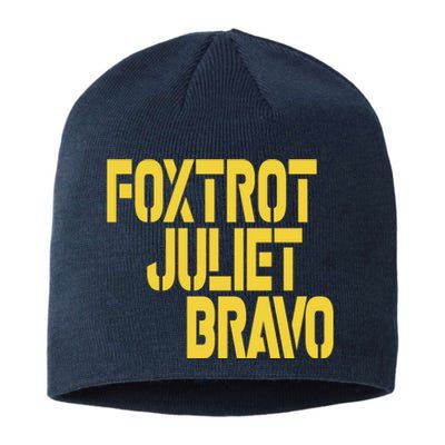 Foxtrot Juliet Bravo Sustainable Beanie