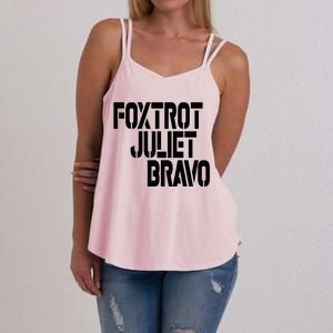 Foxtrot Juliet Bravo Women's Strappy Tank